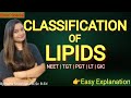 Classification of Lipids | Biomolecules | TGT/PGT, LT, GIC #bioज्ञानManthan #neet #tgt/pgtbiology