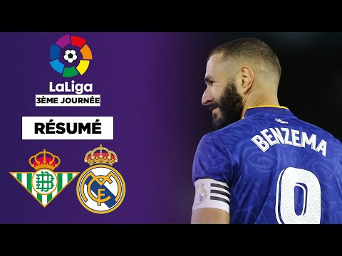 Résumé : Grâce à une passe lumineuse de Benzema, le Real Madrid s’offre le Betis !