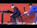 Splash Chair Pulling Prank