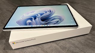 Microsoft Surface Pro 9 & Keyboard with Slim Pen 2 Unboxing  ASMR