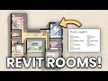 How to Create Rooms in Revit with Area Schedules / Rooms in Revit Tutorial