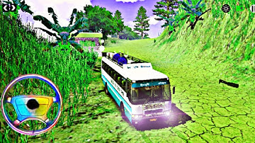 Mobile Bus Simulator Indian Driver 2024 - First Bus Transporter Game - Driving Android Gameplay