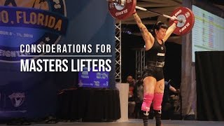 Considerations for Masters Lifters | JTSstrength.com