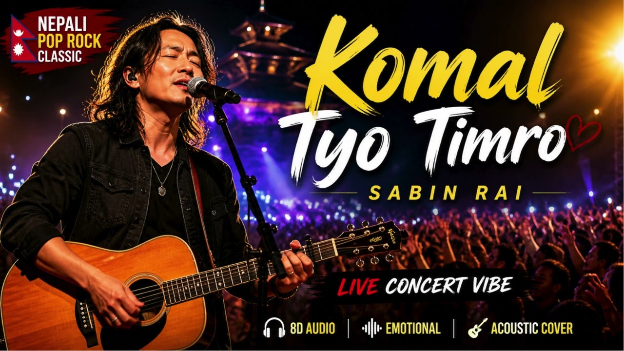 Komal Tyo Timro FT.NZZZN |AI Cover| Sabin Rai