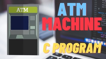 ATM Machine Project in C Language with Source code | Hindi | Tutorial