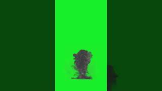 Bomb Explosion Green Screen With Sound #Bombexplosion #Smoke #Greenscreen #Shorts #Bomb #Blast