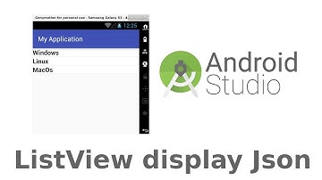 How to display json data in listview . Android