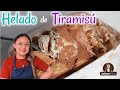 Helado de Tiramisú 🧀☕🍦 | DELICIOSO y muy fácil de hacer en casa 💛🔥 🇮🇹