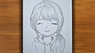  How to Draw a Cute Anime Girl (Beginner Friendly Sketch Tutorial screenshot 5