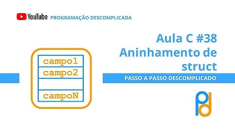 Linguagem C | Aula 38 - Aninhamento de struct