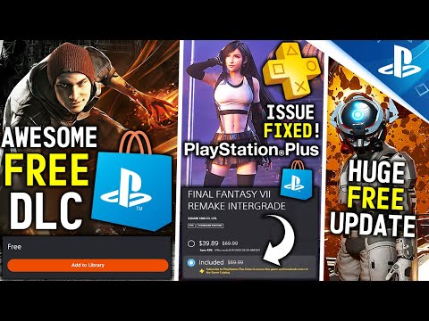 Big FREE DLC on PSN Right Now, PS Plus Free Game Issue FIXED and Another Huge FREE Update Released