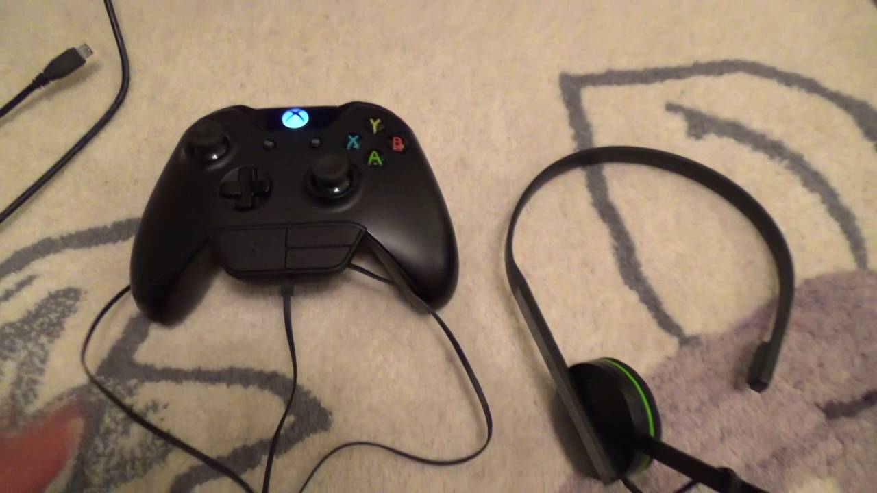 pdp xbox one controller how to use the mic