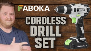 Faboka 21V Cordless Drill Set: Budget Drill, Pro Performance?
