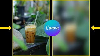 How to Blur Image Background in Canva | Easy & Quick Tutorial