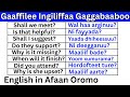 Gaaffilee Ingiliffaa Gaggabaaboo Kutaa 8 English In Afaan Oromo English Question In Afaan Oromo 8 Gaaffilee Ingiliffaa Gaggabaaboo Kutaa 8 English In Afaan Oromo English Question In Afaan Oromo 8
