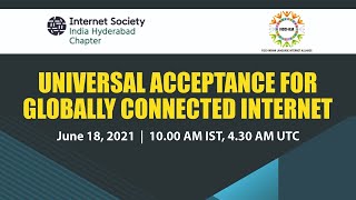 Workshop on Universal Acceptance for Globally Connected Internet