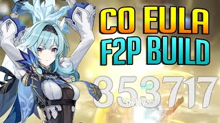 C0 Eula F2P Build 353K Burst Damage !!!