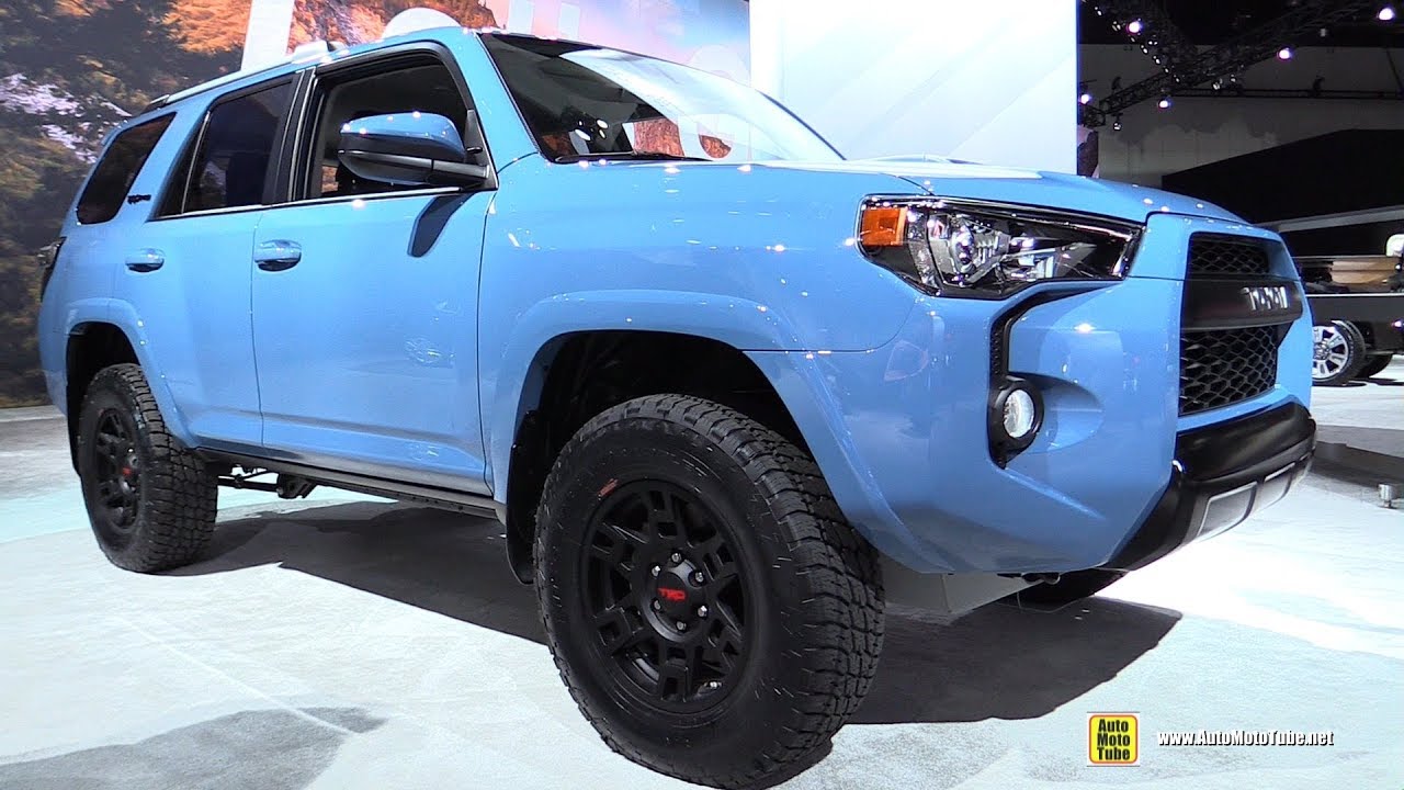 2018 Toyota 4runner Trd Pro Exterior And Interior Walkaround 2017 La Auto Show