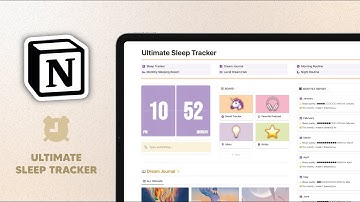 Optimize Your Sleep with the Ultimate Notion Sleep Tracker! 😴🌙