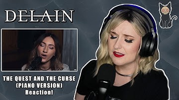 DELAIN - The Quest and the Curse (Piano Version) | REACTION