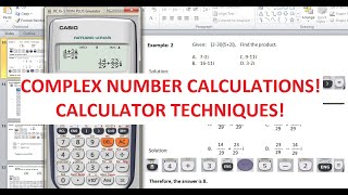 COMPLEX NUMBER CALCULATIONS| CALCULATOR TECHNIQUES screenshot 5