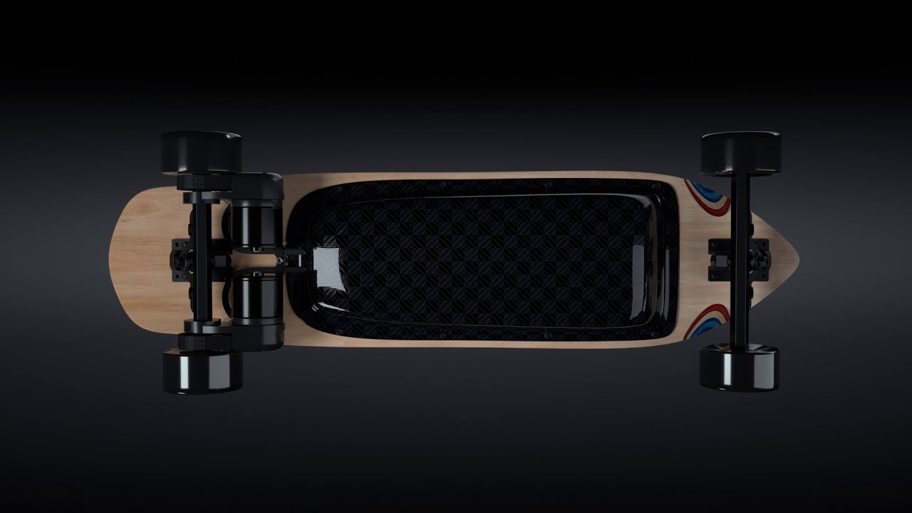 B-Side Boards Maple Rocket Pro Electric Skateboard