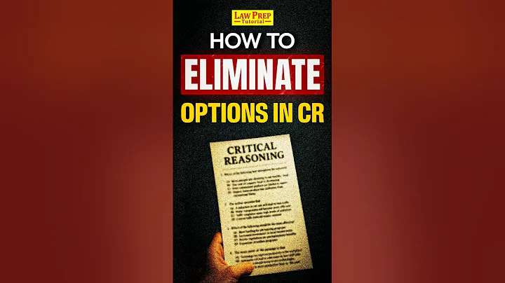 How to Eliminate Options in CR | Critical Reasoning Short Tricks #shorts