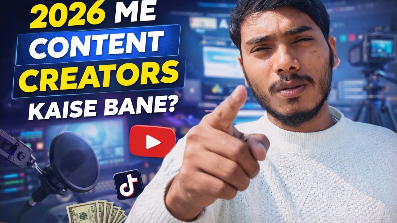 2026 Me Content Creator Kaise Bane? 🤔 Vlog 4/90