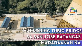 MALAQUING TUBIG BRIDGE SA SAN JOSE BATANGAS BINUKSAN NA by CINEMOTIONDIGITALFILMS 2014 339 views 9 months ago 1 minute, 56 seconds
