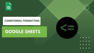 Conditional Formatting in Google Sheets for Less Than