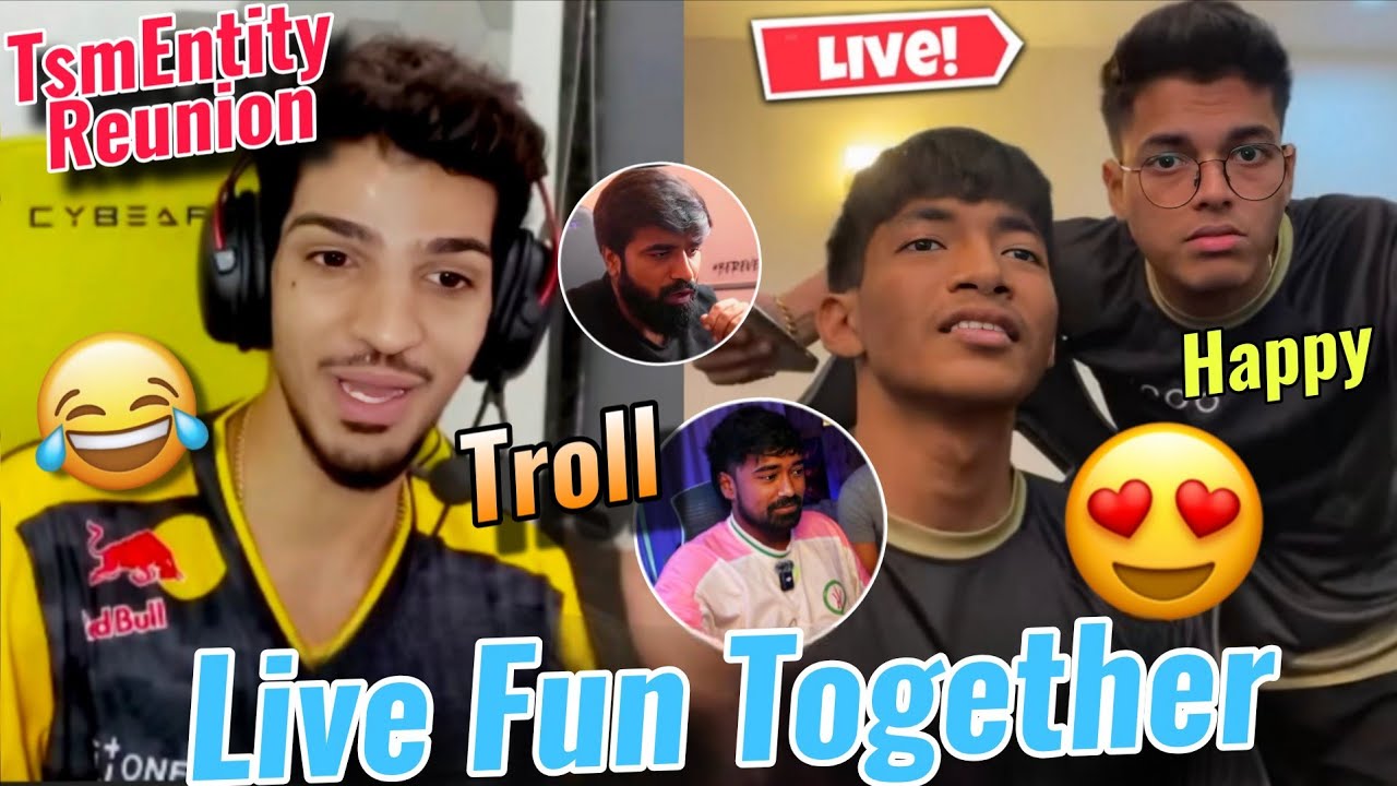 Jonny & Lala Live Together After Long Time 💛😍 • Comeback In Godl 🥵 Trolling Zgod 🤣 TsmEnt Reunion 💯