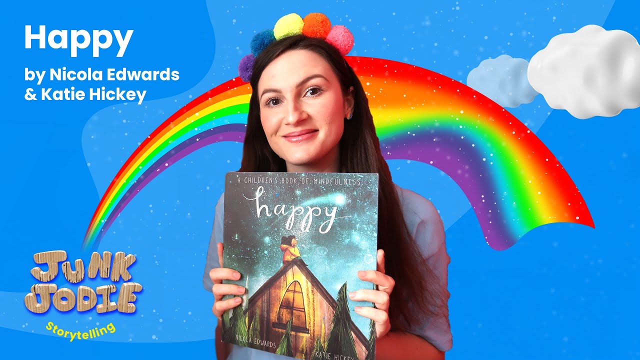 Happy book - Nicola Edwards | A Children's Book of Mindfulness | Children's Well-being | Story-time