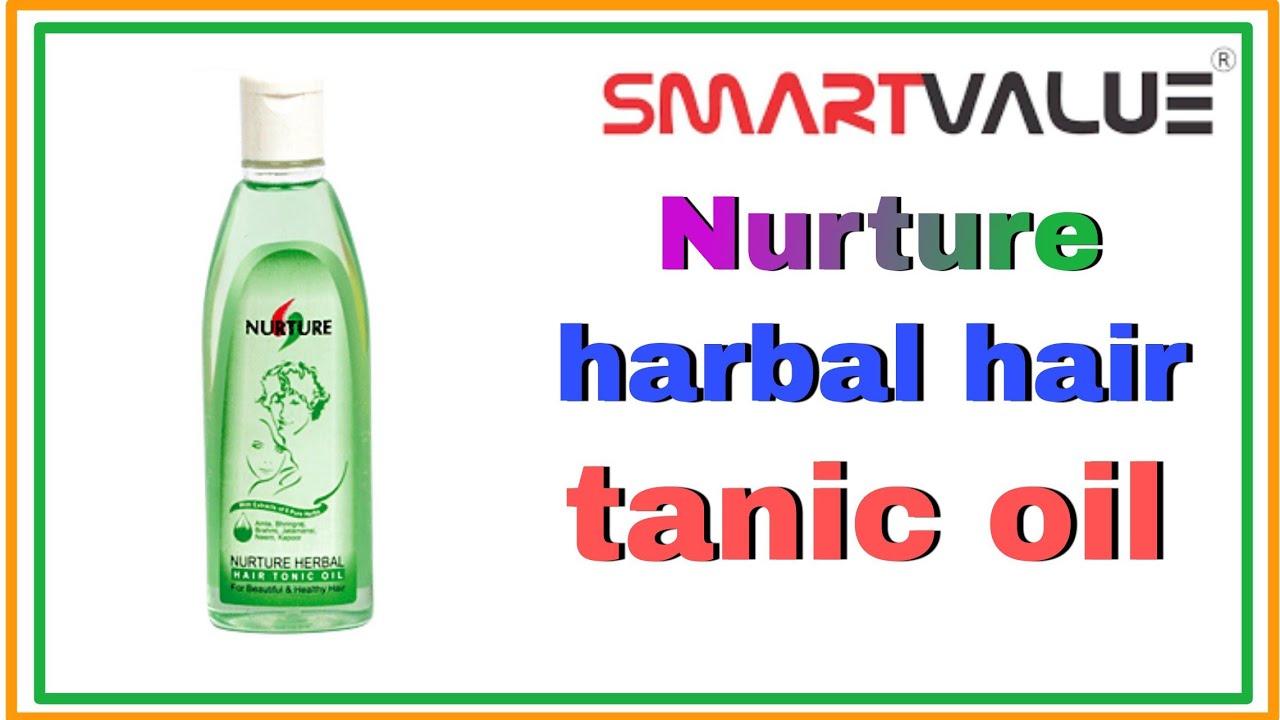 Smart Value Nurture Herbal Hair Tonic Oil - YouTube