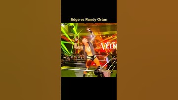 RANDY ORTAN VS EDGE #shorts #trendingshorts #viralshort #wwe #randyorton