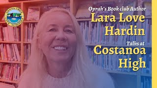 Lara Love Hardin speaks at Costanoa High