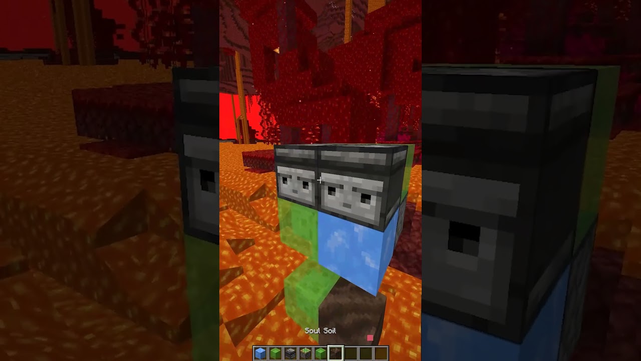 Minecraft Auto Lava Bridge🤯 