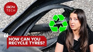 How To Recycle Old Bicycle Tyres | GCN Tech Clinic #AskGCNTech screenshot 3