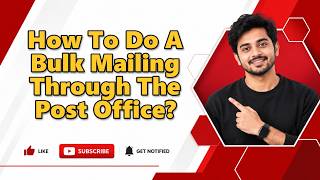 Information How To Do A Bulk Mailing Through The Post Office Guide