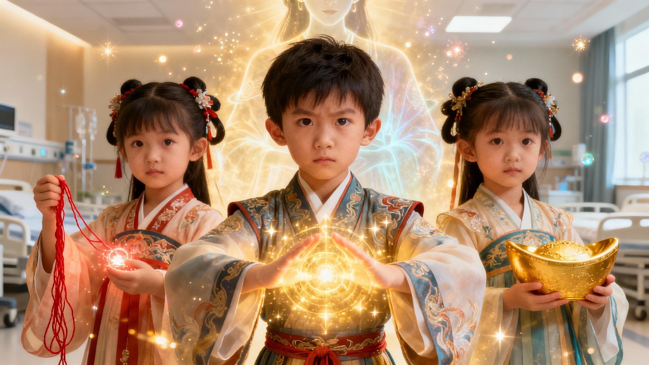 醫生說三寶活不過七天！六年後開口：媽咪別怕，我們是月老、財神、醫仙童子，明天帶你撿漏賺大錢！