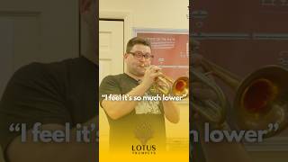 “I feel it’s so much lower” #lotustrumpets #trumpet #mouthpiece