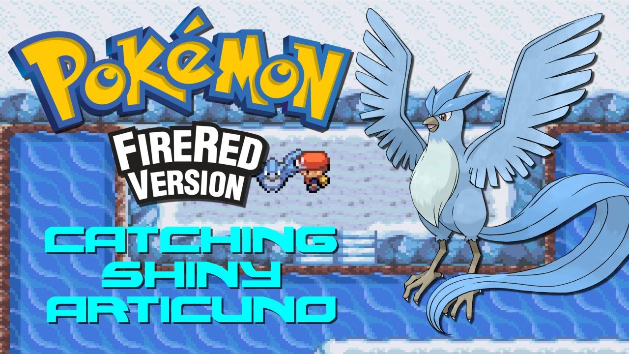 Live Shiny Articuno on Leafgreen after 1,062 SRs 