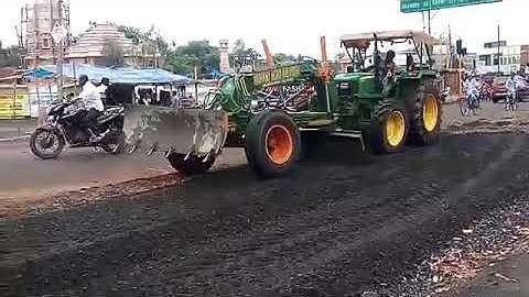 Tractor Grader Working (Call :- +91-6265707813)