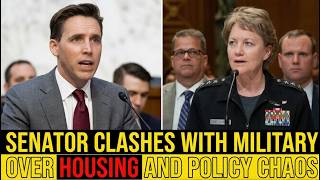Senator GRILLS Military Leaders Over Housing Crisis and Pronoun Policy Confusion