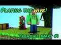 Playing the Hive For The First Time On The Channel! | Minecraft | Hive | Treasure Wars #1