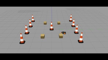 Obstacle Avoidance-Differencial Drive Mobile Robot (ROS2 Humble-Gazebo)