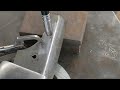 Easy effective way to weld up unwanted holes, invisible repair, panel beating Tips and Tricks #48