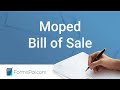 Moped Bill of Sale - GUIDE