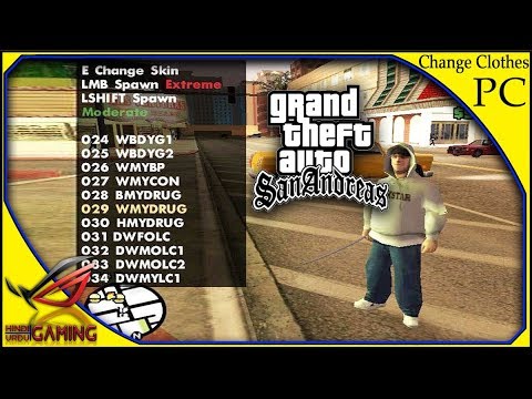 How To Install Gta San Andreas Change Clothes Cheat Mod For Pc In