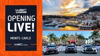 🔴 Opening Ceremony LIVE | WRC Rallye Monte-Carlo 2024