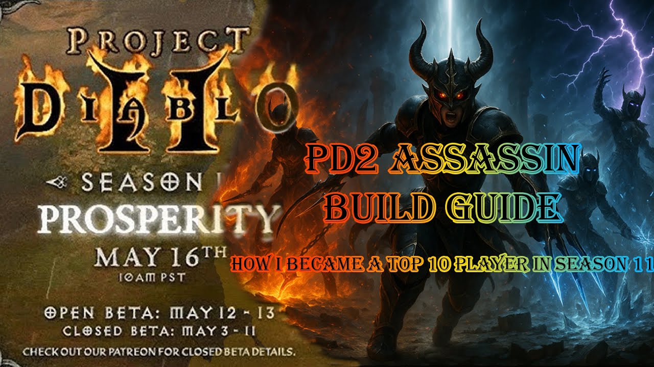 PD2 Assassin Build Guide 🗡️  How I Became a Top 10 Player in Season 11